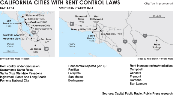 Rentcontrolcities San Francisco Public Press 