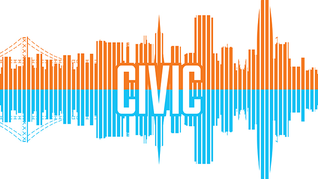 "Civic" show logo